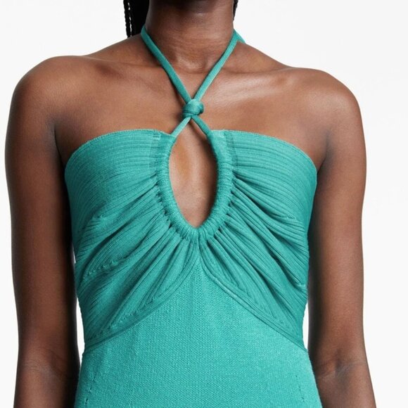 Proenza Schouler Knit Halter Maxi Dress - Picture 2 of 5